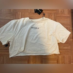 Workout crop top from Youngla